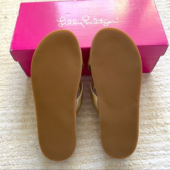 NWT Lilly Pulitzer Bayshore sandal - Picture 10 of 16